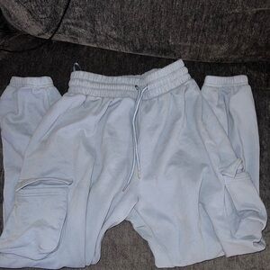 JLUXLABEL Light Blue Jogger cargo